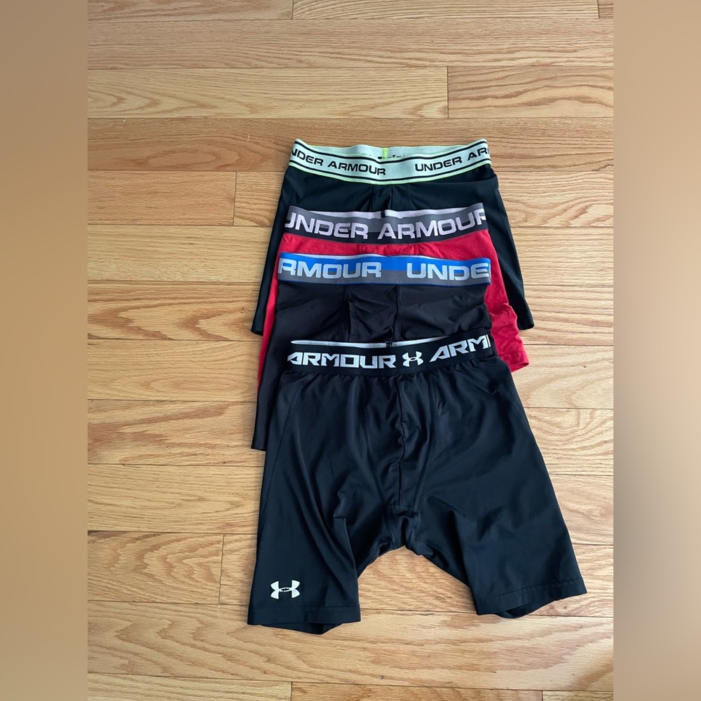 Under Armour YM boxer briefs 4 pair